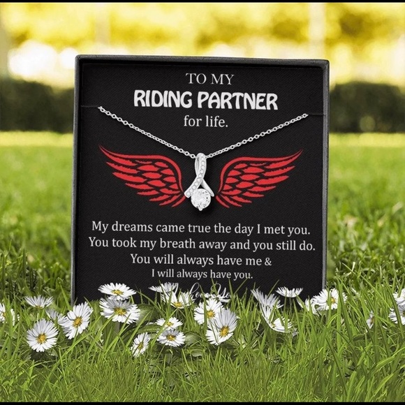 Riding Partner Message Card Jewelry - Picture 7 of 8
